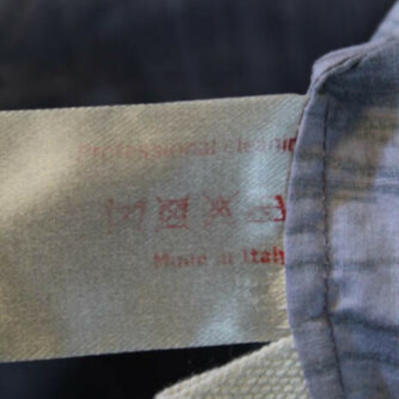 MARNI PURPLE COTTON V NECK BELTED BLOUSE EURO 40 - Picture 5 of 6